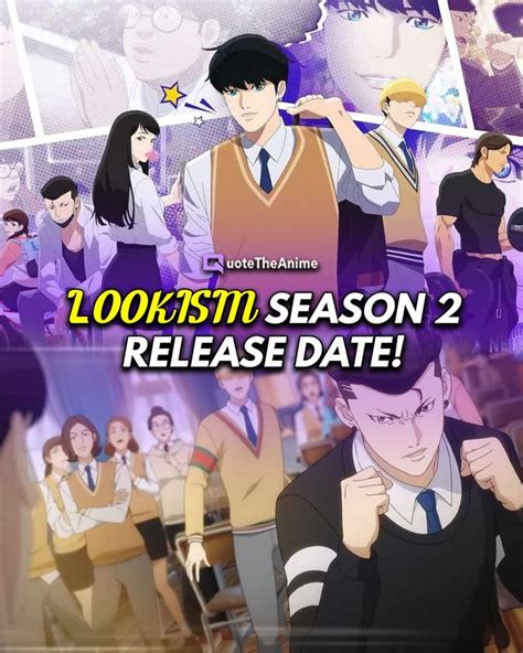 lookism anime release date|is lookism season 2 coming.